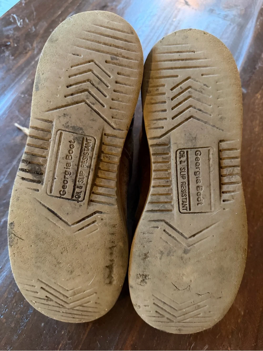 Georgia Boot BarraCuda Gold Leather Work Boots - EU 42 9W